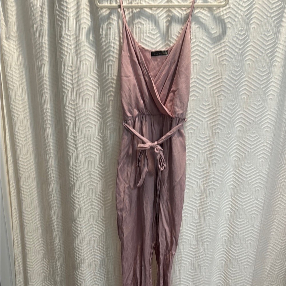 Elegant Pink Jumpsuit